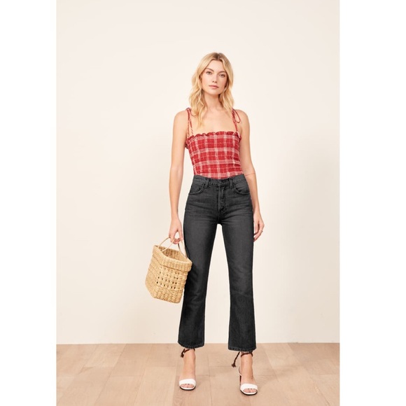 NWT REFORMATION Jordi Ankle Jeans - Picture 3 of 9